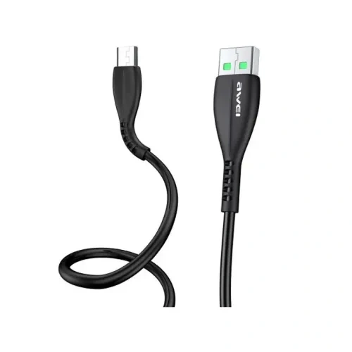 Awei CL-115T USB to Type C Fast Charging Cable Black